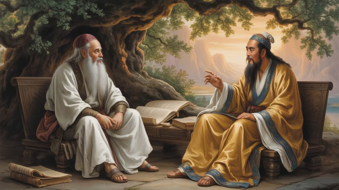 כשקונפוציוס פוגש את רבי עקיבא: שני קובצי אבות ושאלה אחת על האדם. מאת רוני אקריש