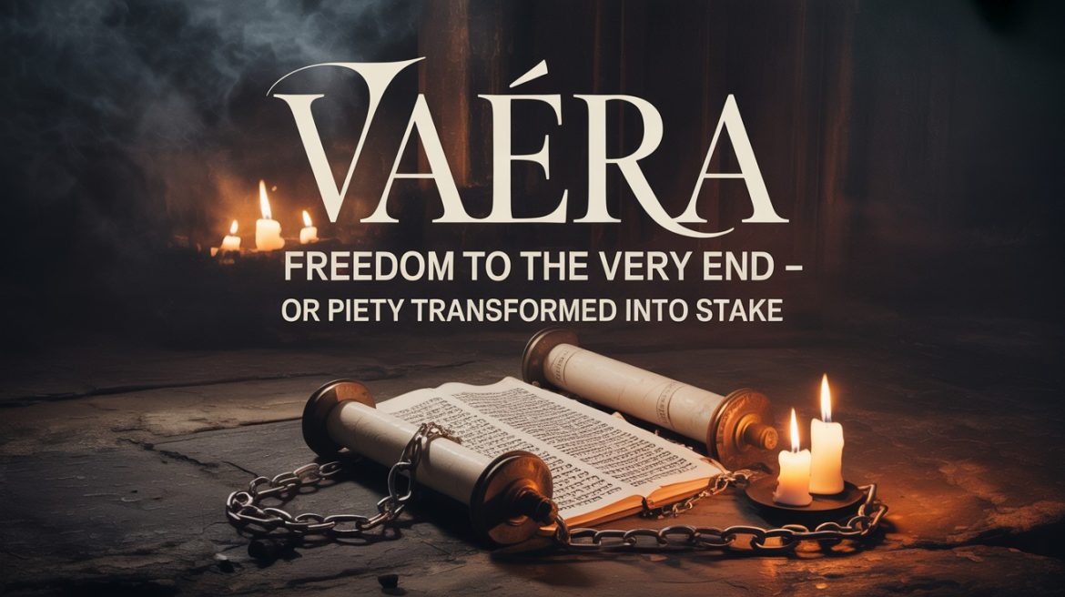 וָאֵרָא: החירות עד הסוף – או יראת־שמים שהפכה ליתד. מאת רוני אקריש