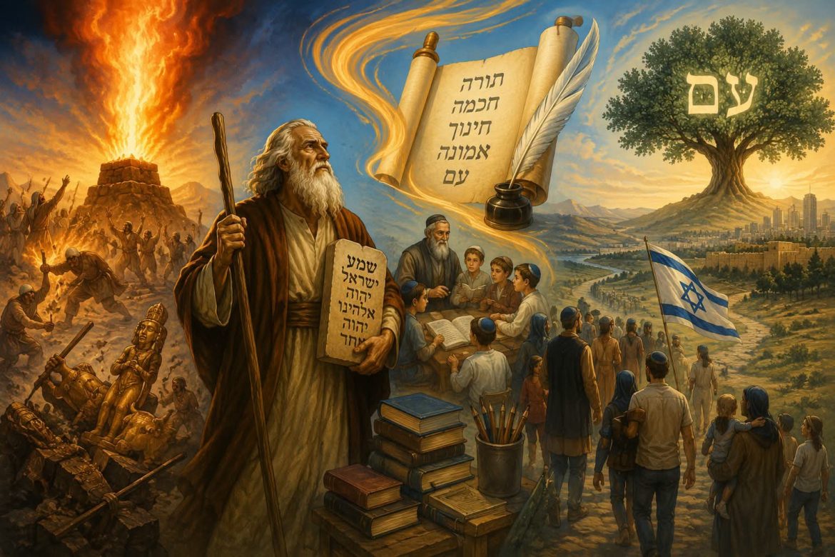 בין הכרמל לחורב: ריבונות, עבודה זרה ונשמה עברית. מאת רוני אקריש