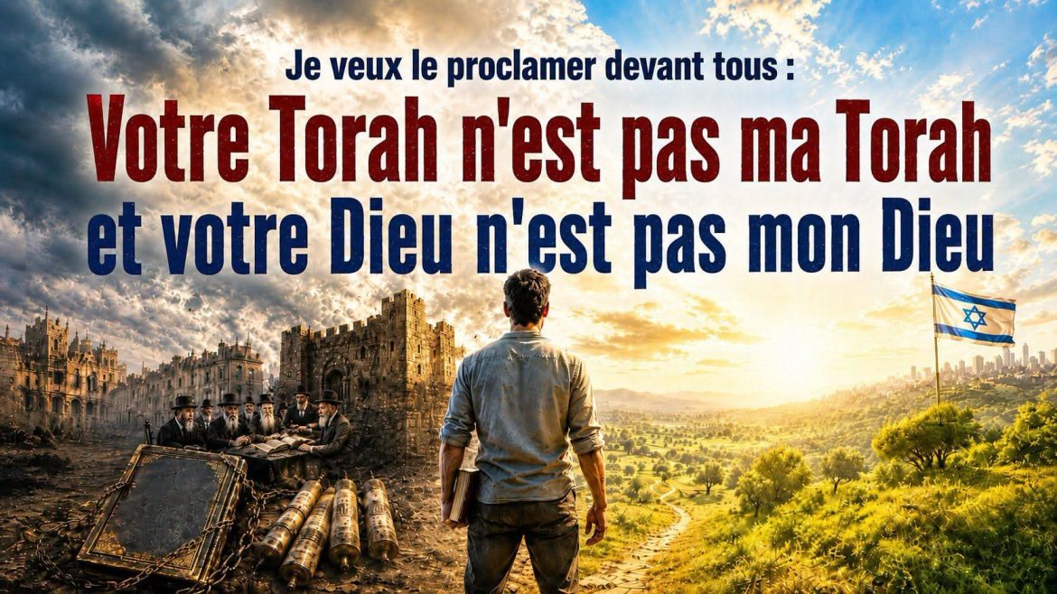 Réquisitoire contre le rabbinat de l’ingratitude et de l’exil intérieur