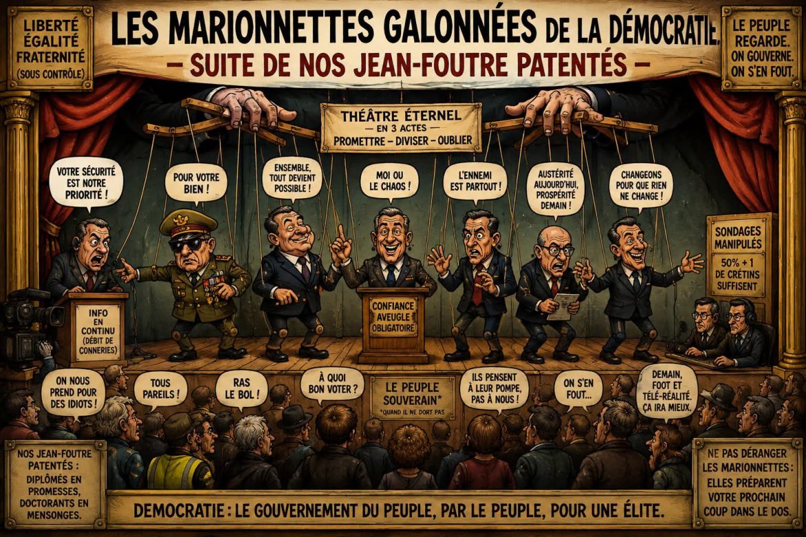 Les marionnettes galonnées de la « démocratie » israélienne! Par Rony Akrich