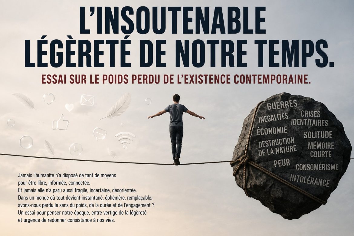 L’insoutenable légèreté de notre temps. Par Rony Akrich