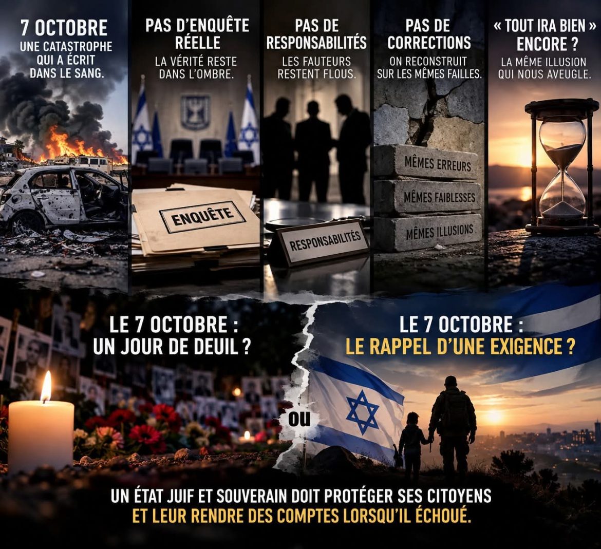 Familles du 7 Octobre : du deuil à la responsabilité. Par Rony Akrich