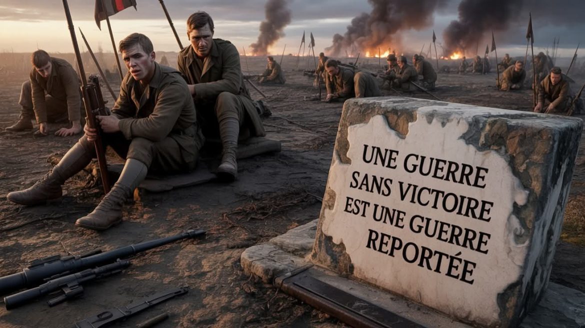 Une guerre sans victoire est une guerre reportée! Par Rony Akrich