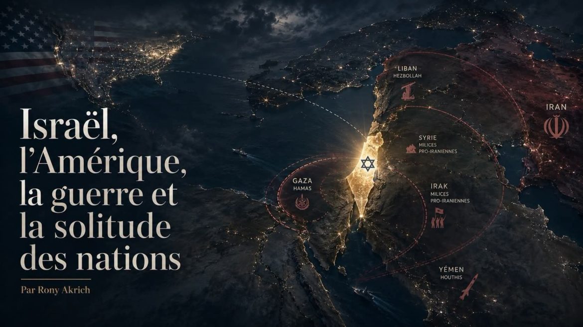Israël, l’Amérique, la guerre et la solitude des nations. Par Rony Akrich