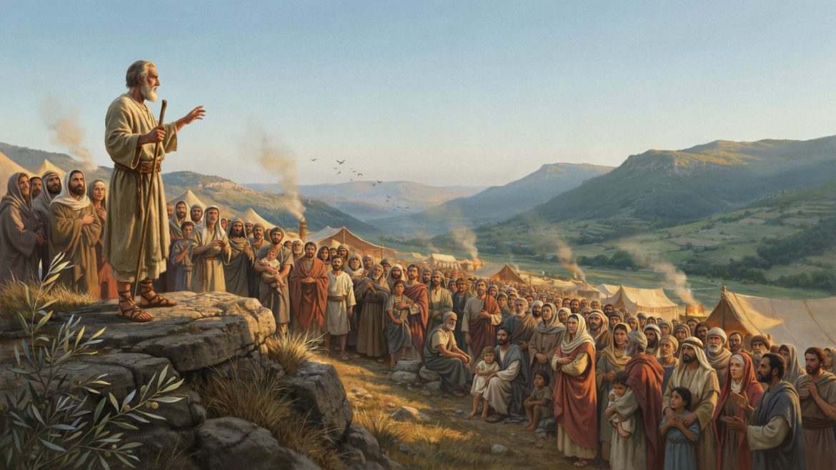 Mishné Torah : quand la promesse devient responsabilité – Moïse, la Terre et la naissance d’une conscience souveraine